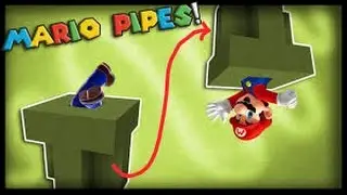 Working mario pipes in minecraft no mods