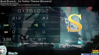 Brad Breeck - S2 Trailer Theme [Beware] | FC 97.87% | 4*