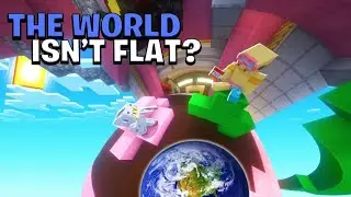 Minecraft Bedwars but the Earth is Round! (solo hypixel bedwars)