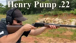 Henry Pump Action Octagon  .22
