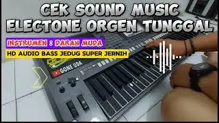 CEK SOUND MUSIC ORGEN TUNGGAL [ INSTRUMEN DARAH MUDA VERSI ROCK ] HD AUDIO BASS JEDUG
