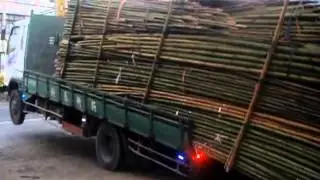 Разгрузка машины по-китайски