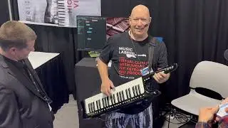 NAMM 24 Keytarjeff & Real 8 & Les Paul Virtual Guitars