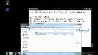 Instalasi Mikrotik CHR pada GNS3 dengan QEMU