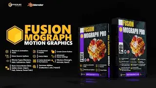 Fusion MoGraph Pro  for Blender – Advanced MoGraph Tools, Effectors & Cloners