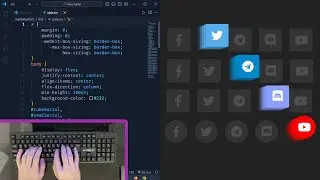 Crafting Stylish Stacked Buttons with HTML and CSS | Web Design Tutorial