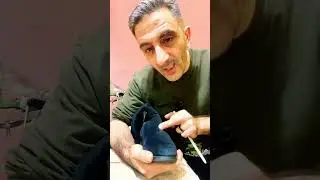 как убрать задири на замши. как убрать сношение на зубами .