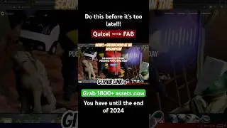 Quixel — FAB - Do this before it’s too late!! (Before 2025) 1800+ 🔥 Github link in description 🔗