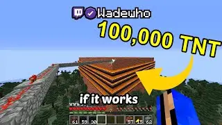 beating world record (fire) in minecraft... (spended $1000)