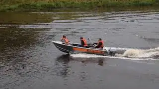 Вельбот-42К+Хонда20+300кг. живого веса