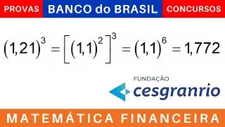 MATEMÁTICA FINANCEIRA 💰 TAXAS EQUIVALENTES #exercícios #provas #cesgranrio #concursos