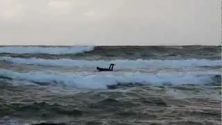 Surfing på Unstad