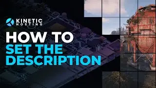 How to set your Rust Servers Description!