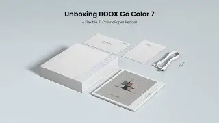 BOOX Go Color 7 Official Unboxing