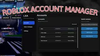 Roblox Account Manager [MULTI INSTANCE]