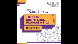 THE MBA ORIENTATION PROGRAMME '22