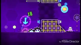 Geometry dash, прохождение уровня Blast Processing.