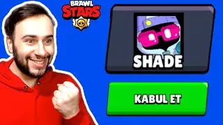 YENİ KARAKTER SHADE HESABI AÇTIM 😎 - BRAWL STARS
