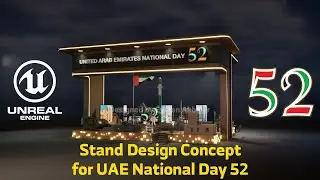 UAE National Day 52 Stand Concept by Eymen Akbayir