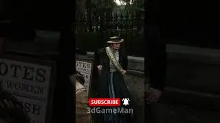 Feminist Street Activist (a.k.a. Female Suffrage) - Red Dead Redemption 2 (RDR2) 