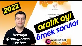 LGS Aralık Ayı Matematik Örnek Sorular ve Çözümleri 2022 2023 PDF
