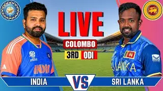 IND VS SL Live Match | Live Score & Commentary | INDIA vs SRI LANKA 3rd ODI Live Match Today