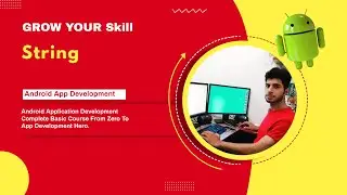 16.String || Android App Design Basics || URDU || HINDI