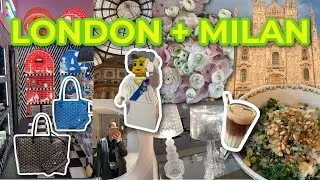 LONDON + MILAN RECAP plus GOYARD PRICES APRIL 2023 (Anjou PM + Anjou Mini Bags)