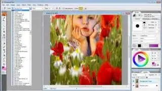 Как создать рамку для фотографии в Artweaver