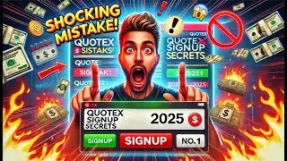 🔥 Quotex Account Kaise Banaye? (Easy Signup & Deposit Guide 2025) Start Trading Today! 🚀 #earnmoney