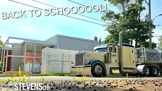 SCHOOL'S OUT FOR SUMMER ! So I Am Delivering At 8 AM, In The Middle Of A Subdivision ! SORRY LOACALS