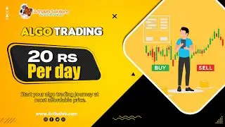 Algo Trading @ 20 Rs/day | Most affordable algo trading platform