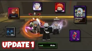 I GOT THE BEST CHAMPIONS AND ITEMS! IN ANIME CHAMPIONS SIMULATOR UPDATE 1!