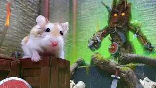 MAJOR HAMSTER vs DUNGEON MONSTERS - Epic ADVENTURE