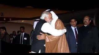 PM Modi Welcomes UAE Crown Prince Sheikh Mohamed bin Zayed Al Nahyan
