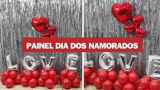 PAINEL PARA FOTOS DIA DOS NAMORADOS