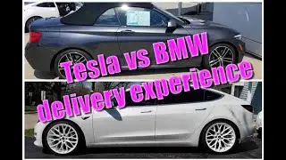Tesla Delivery Versus BMW Delivery experiences