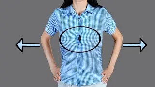 How to upsize a blouse to fit you perfectly!  Miarti 🧵✂️