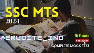 SSC MTS PYP ✅ FULL TEST - 03🎯 #ssc #ssccgl #sscchsl #ssccpo #sscgd #sscje