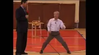 General Choi demonstrate the sine wave