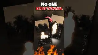 NEW TRENDING NO ONE EFFECT VIDEO EDITING | NO ONE EFFECT TUTORIAL | REELS TRENDING TUTORIAL | CAPCUT