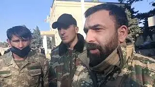 Döyüşçülər nazirliyin qarşısında ETİRAZI: “Pulumuz adamımız yoxdur...”