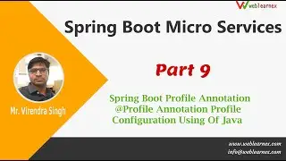 Spring Boot Profile Annotation | @Profile Annotation | Profile Configuration Using Of Java | Part 9
