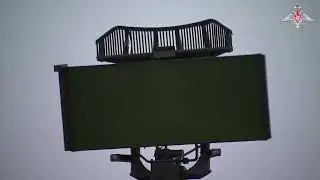 Russian Tor-M2U surface-to-air missile system in action