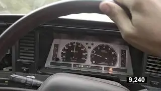 Toyota Crown 131 Super Charger Разгон до 100км\ч Вышел из 10с!