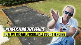 PICKLEBALL COURT FENCING INSTALLATION | Mooresville, NC