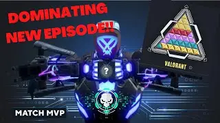 DOMINATING FIRST RANK GAME OF VALORANT NEW EPISODE!! | LFT MindSett