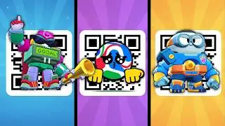 NEW UPDATE! SOCCER 🎁 | BRAWL STARS QR CODES & GIFTSs