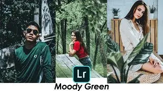 Cara Edit Foto Tone Moody Green - Lightroom Mobile Tutorial