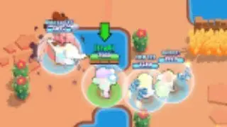 Новый баг в Brawl Stars | Четверо в одной команде в парном столкновении | Musicshen